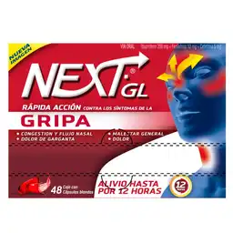 Next Gl Antigripal (200 mg/ 10 mg/ 5 mg)