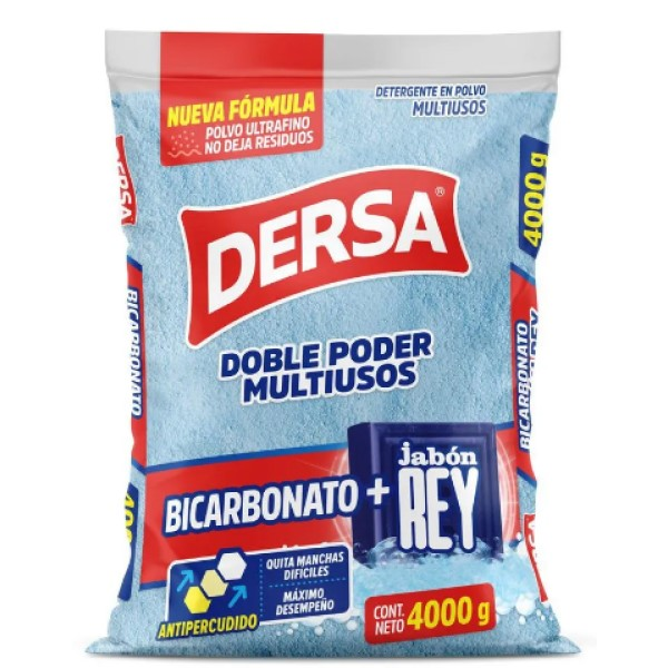 As Detergente Polvo Multiusos Bicarbonato 4000 g