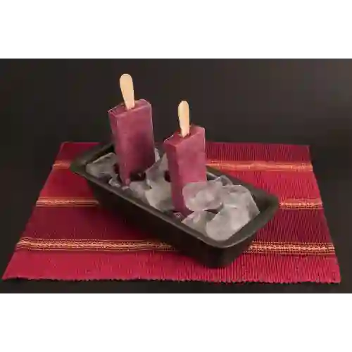 Paleta de Agua y Fruta Natural de Mora