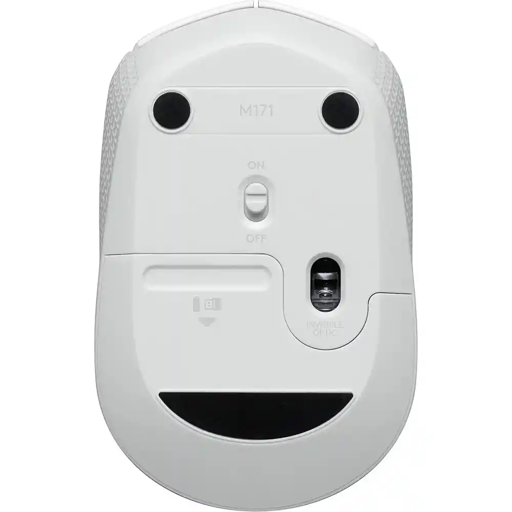 Logitech Mouse M170 Inalámbrico Blanco