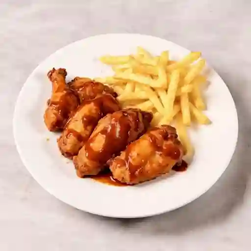 Alitas bbq x 12 unidades