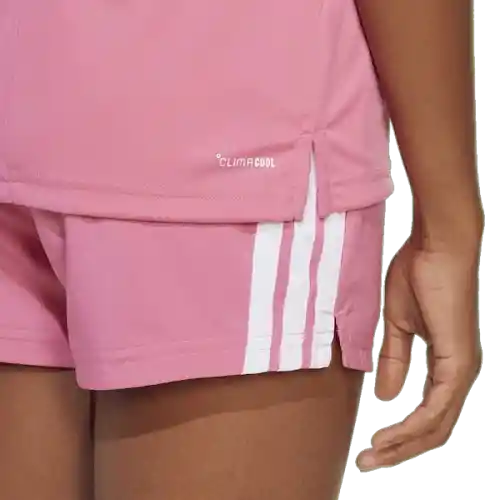 Adidas Camiseta Manga Corta Jg Tr-Es 3S Tee Mujer Rosado Talla L