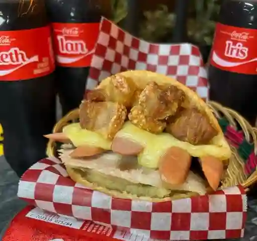Arepa Chicharron Bien Hecho