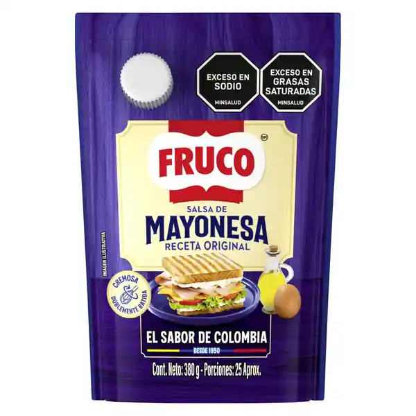 Salsa de Mayonesa Fruco Doypack 380 g