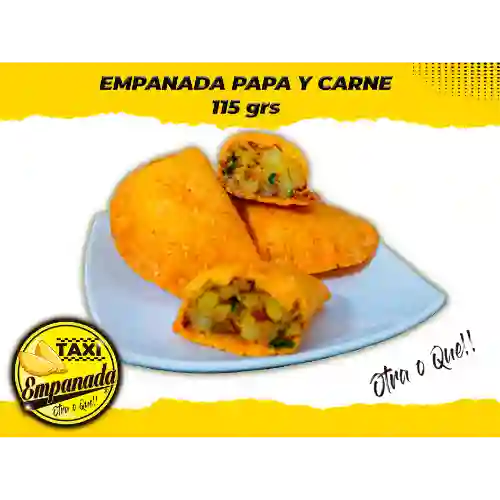 Empanada de Papa y Carne