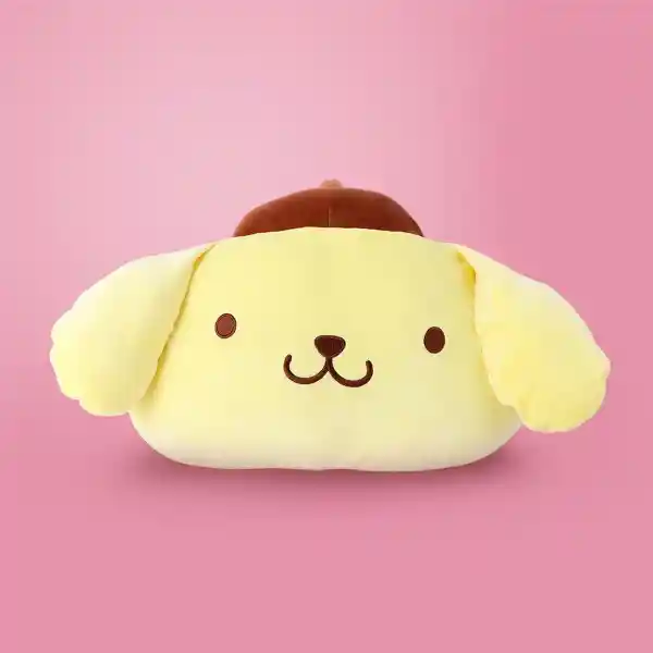 Cojín Con Forma de Cabeza Pompompurin Serie Sanrio Miniso