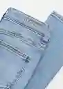 Jean Slim Tejano Medio Talla 10 Niños Mango