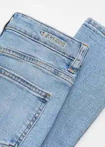 Jean Slim Tejano Medio Talla 10 Niños Mango