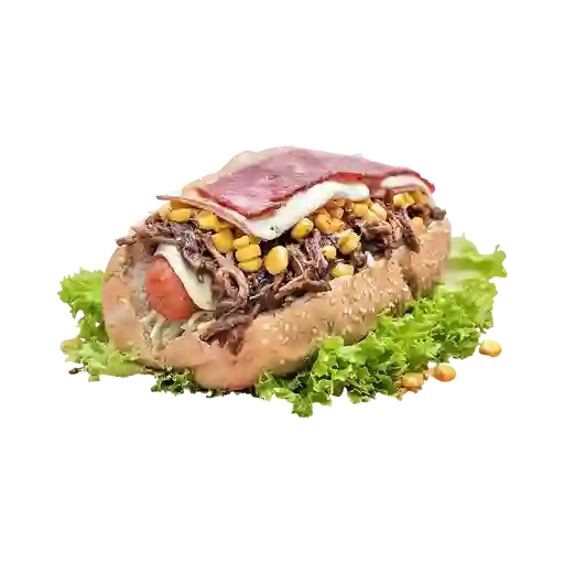 Mr hot dog americano de res