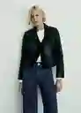 Jean Catherin Tejano Oscuro Talla 42 Mujer Mango