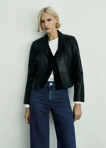 Jean Catherin Tejano Oscuro Talla 42 Mujer Mango