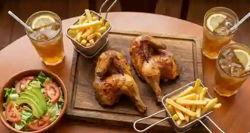 Combo 1/4 De Pollo Para Dos