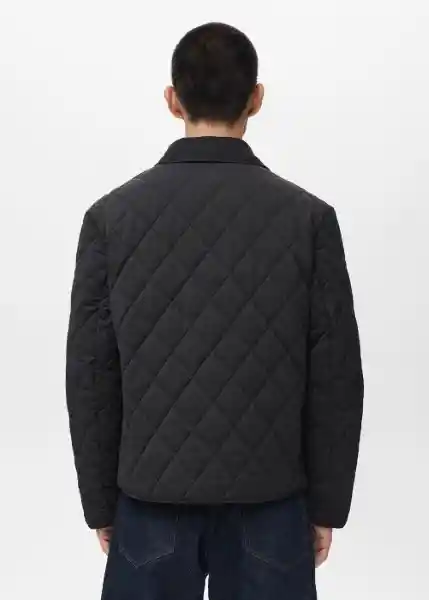 Chaqueta Gabriel Negro Talla S Hombre Mango