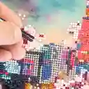 Toy Logic Cuadro de Arte Diamantiny Bosque Cerezos