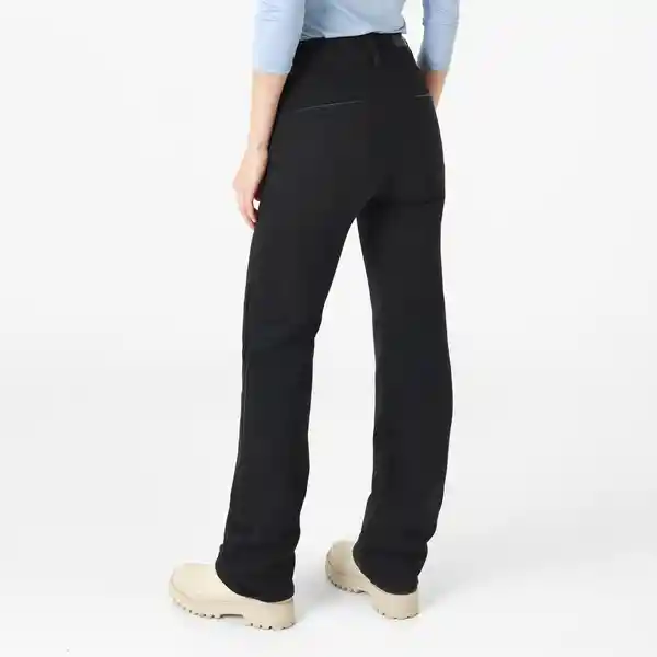 Jean Tiro Medio Bota Medio Negro Talla 10 - 720601