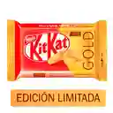 Kit Kat Obleas Cubiertas de Chocolate Blanco Gold con Caramelo