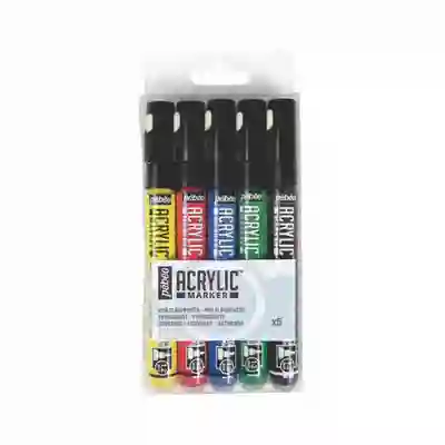 Pebeo Set Marcador Acrylic Básicos 1.2 mm
