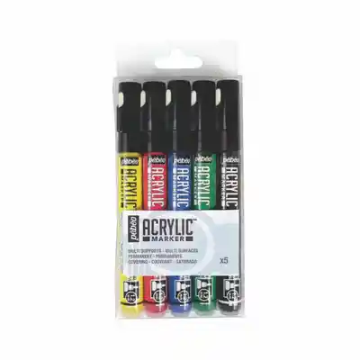 Pebeo Set Marcador Acrylic Básicos 1.2 mm