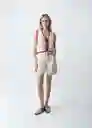 Tejido Mujer Crudo Puro Claro Talla L 483G052 Naf Naf
