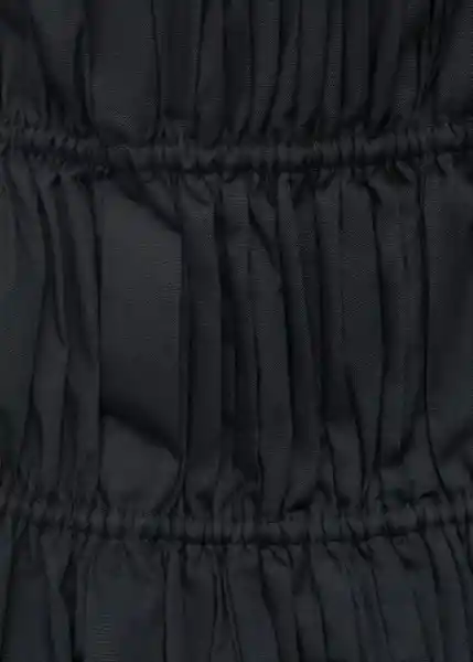 Top Luna Negro Talla M Mujer Mango