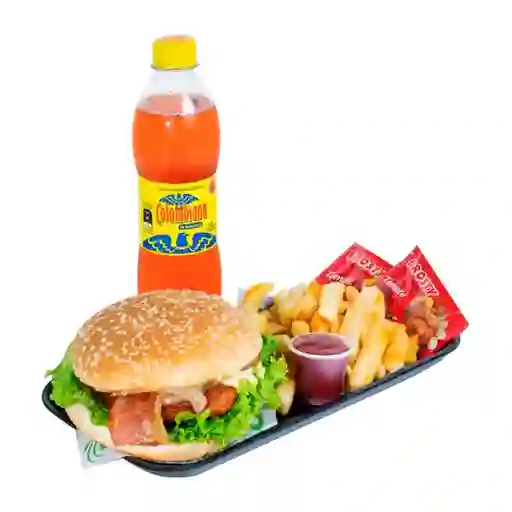 Combo de hamburguesas de la casa