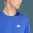 Adidas Camiseta Tr-Es Stretch Hombre Azul Talla L Ref: IW3365