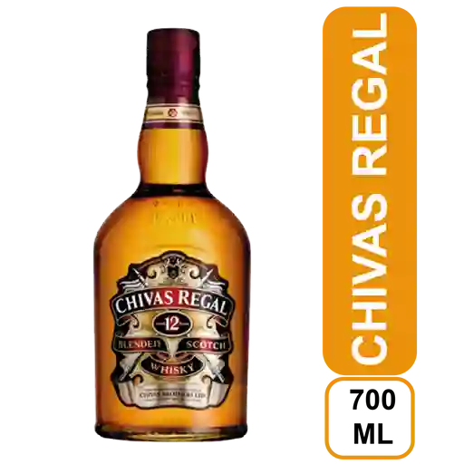 Whisky Chivas Regal 12 Años 700 ml