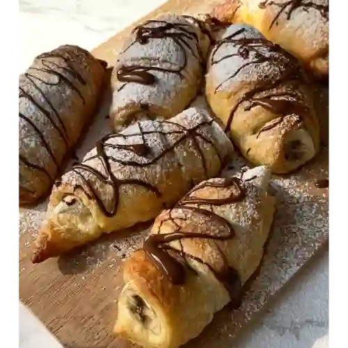 Croissant con Chocolate