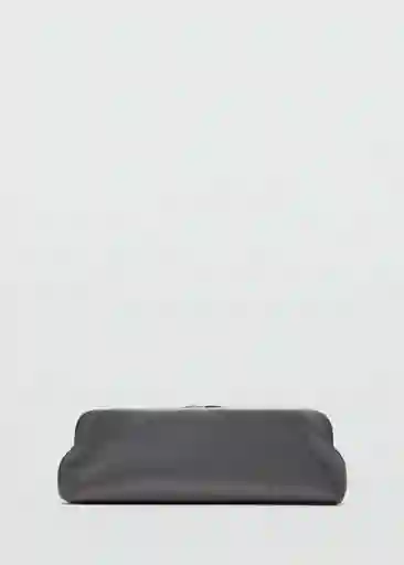 Bolso P Salma Gris Talla 99 Mujer Mango