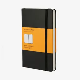 Inkanta Cuaderno Pequeño Rayas Negro Hc