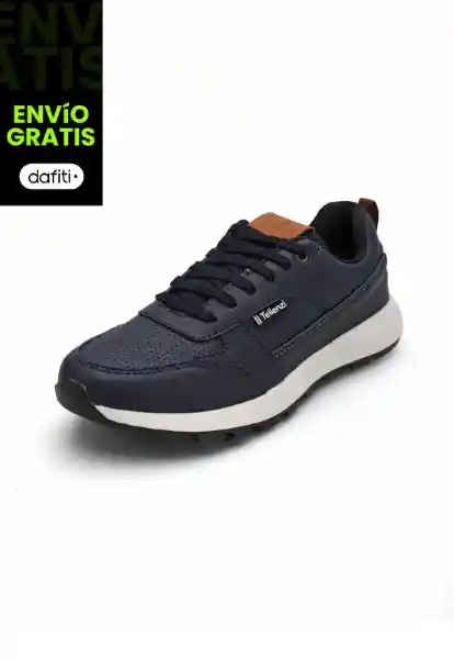 Tenis Hombre Azul Talla 39 1495 Tellenzi