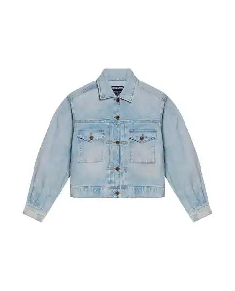 Chaqueta Trucket Heritage Azul Cristalino Claro T M Chevignon