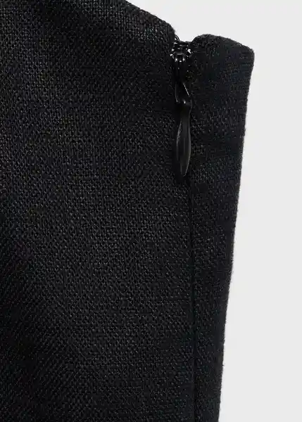 Vestido Nickie Negro Talla S Mujer Mango