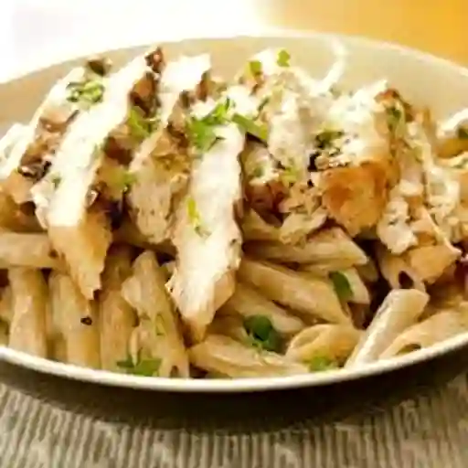Alfredo con pollo