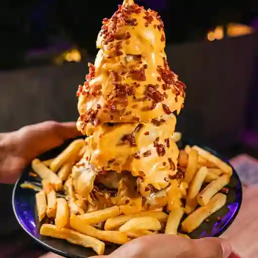 La monstrua + papas