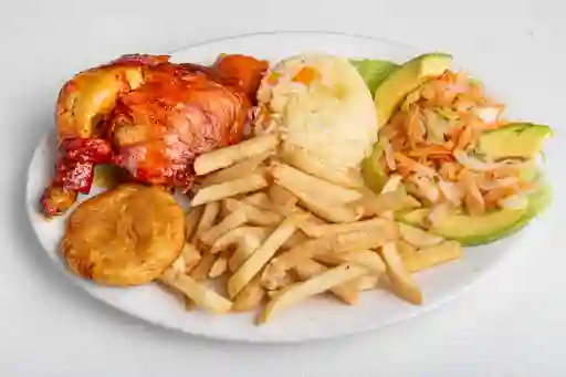 Bandeja de Pollo Pierna y Pernil
