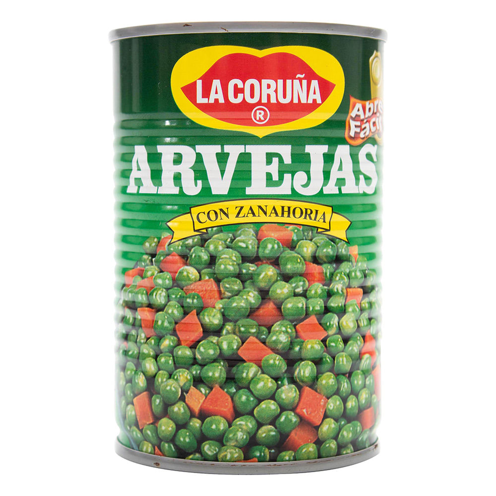La Coruña Arvejas con Zanahoria 310 g