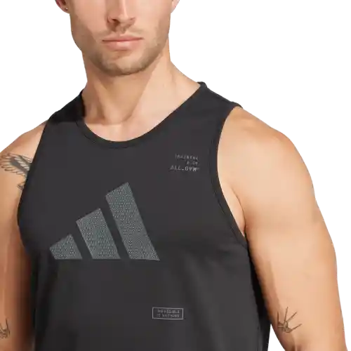 Adidas Camiseta Manga Sisa Entrenamiento Hombre Negro Talla L