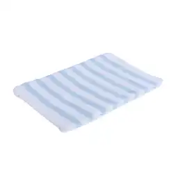 Toalla Infantil Para Baño de Rayas Azul Serie Miniso