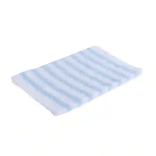 Toalla Infantil Para Baño de Rayas Azul Serie Miniso