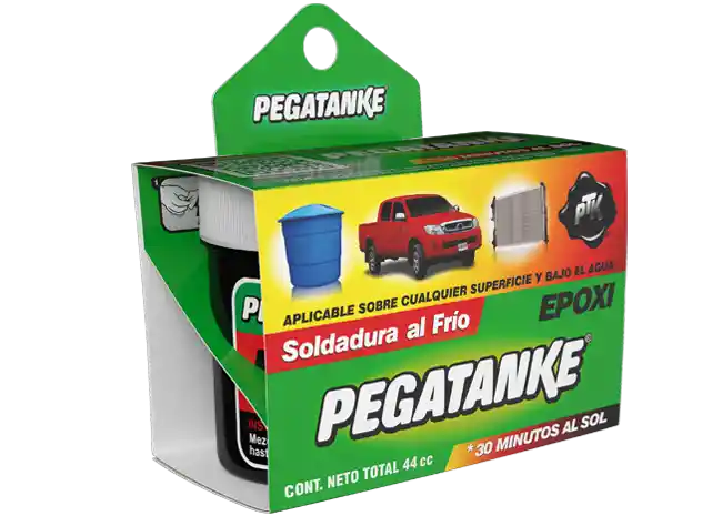 Pegamento Epoxico Extra Fuerte Pegatanke (negro)