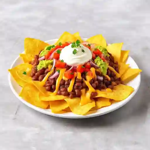Nachos De Frijol