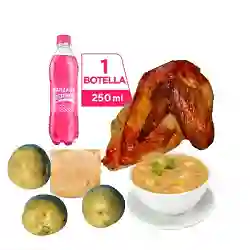 Combo Cuarto Pollo Asado.