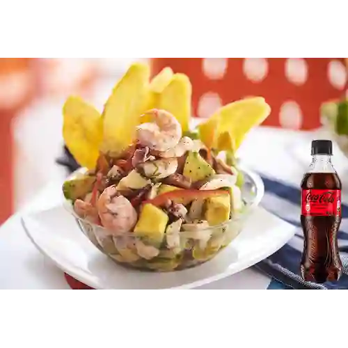 Combo Mareta Azteca + Coca Cola Sin Azúcar 400 ml
