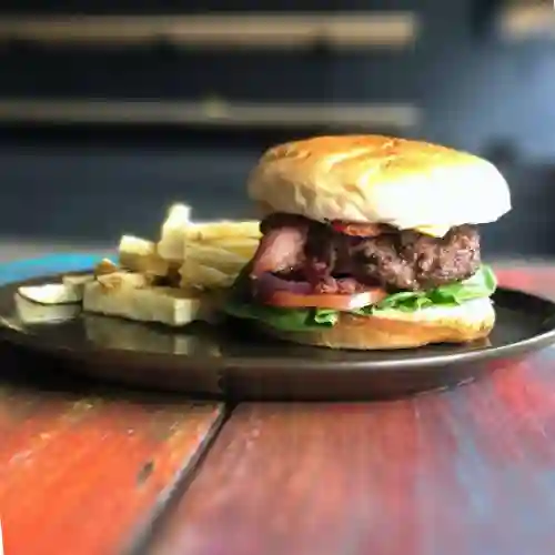 Hamburguesa American Cheese