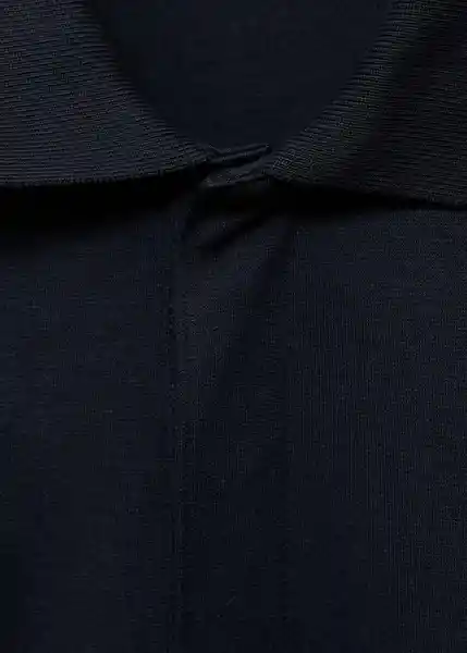 Camiseta Polo Garethp Navy Talla M Hombre Mango