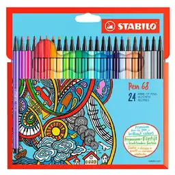 Stabilo Set Marcador Pen 68 Estuche de Cartón