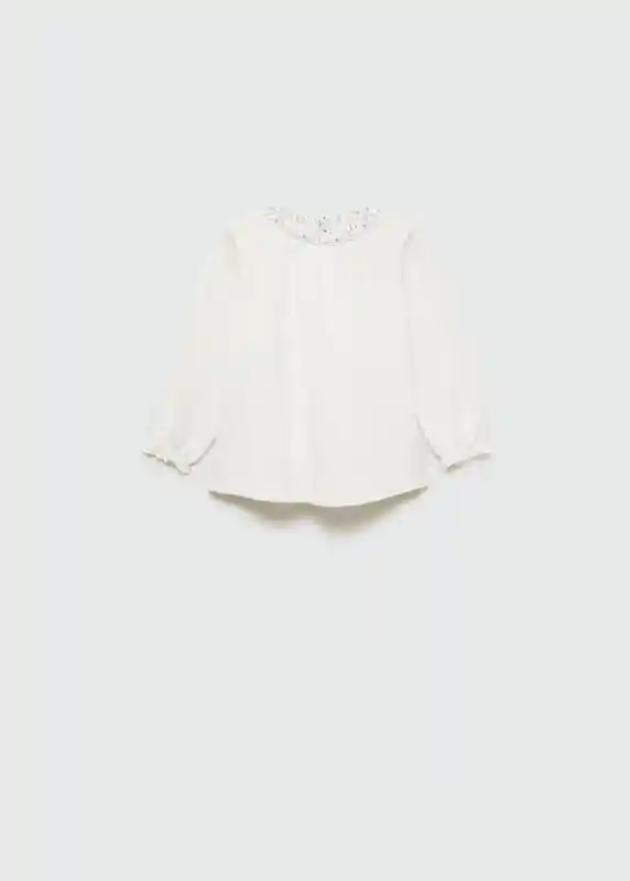 Camiseta Lila Off White Talla 72 Niñas Mango