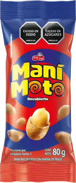 Mani Moto Snack Natural 80 g