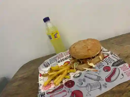 Hamburguesa res combo